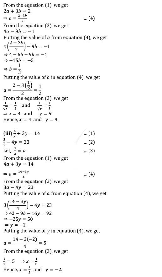 Ncert Class 10 Mathematics Chapter Wise Questions And Answers And Solutions